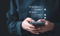 chatbot on phone